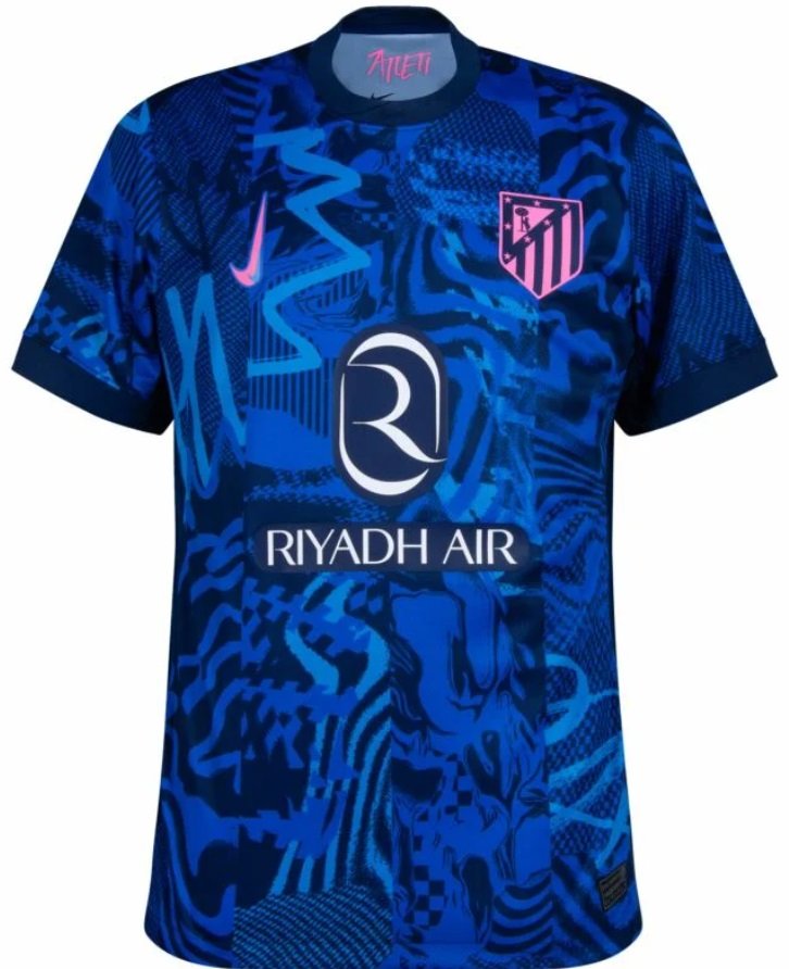 Camisa Feminina III Atletico de Madrid 2024 2025 Third